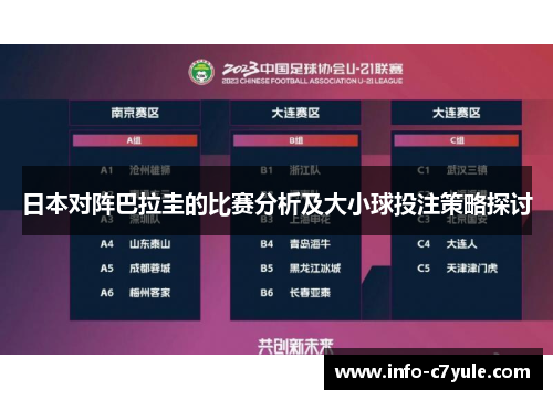 日本对阵巴拉圭的比赛分析及大小球投注策略探讨